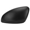 Rearview Mirror Cover Left Driver Side Car Door Mirror Cap Exterior Accessories for Citroen C3 2016‑2024 Black