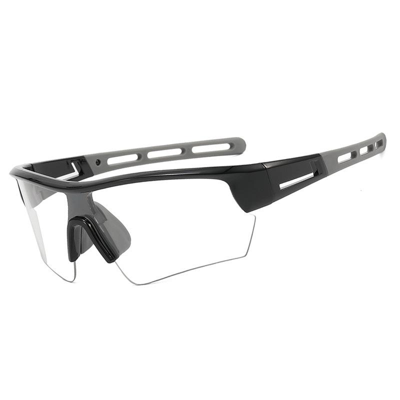 Lunettes de soleil de sport creuses transfrontalières pour cyclisme sur route et VTT