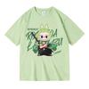 Magliette per bambini Labubu Studente Stampa Cartone Animato Largo Estivo Top Versatile T-shirt Ragazzo Ragazza