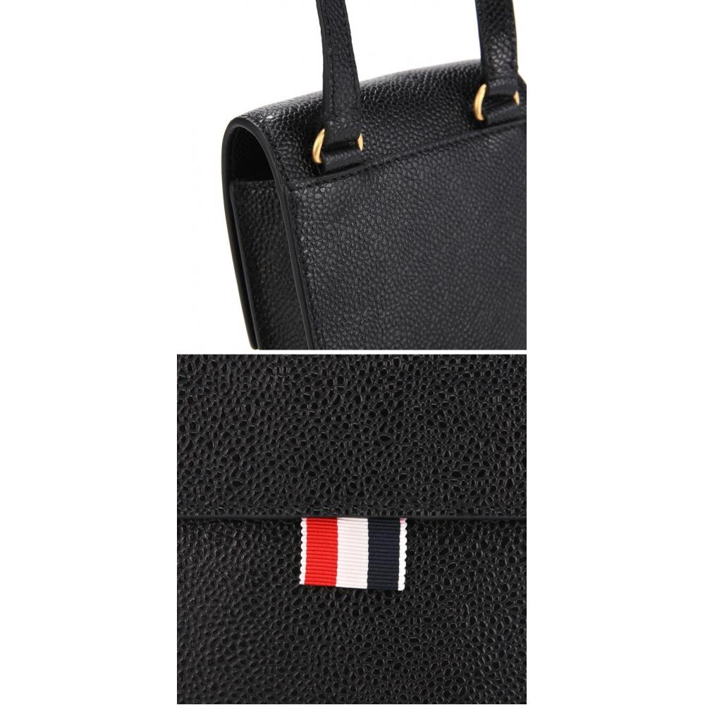 Tom Brown Mac113a 00198 001 Pebble Grain Three Line Tab Phone Holder Cross Bag