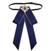 Vintage Style Bow Tie Brooch Collar Flower Ladies Jewelry Vintage Bow Tie  British Girls