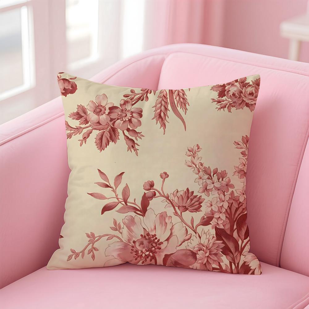 

boho plant Decorative Art Cushion Cover Linen Pillowcase Cover Soft Decor for Sofa Home Room 30X30cm