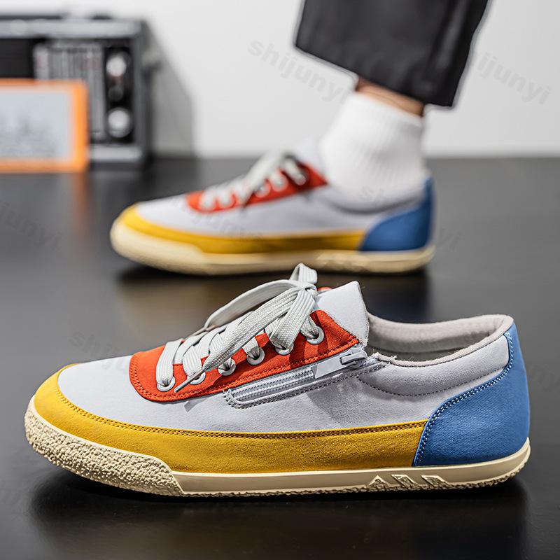 Fashion 2025 Autumn New Fashion Trend Casual Low Top Sports Shoes for Men Breathable Versatile Comfortable Non Slip Flat Soled Sneakers