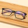 Fashion Square Reading Glasses Men Business Anti Blue Light Presbyopic Eyeglasses For Women Reading Eyewear +1.0 +1.5 +2.0 +4.0
