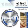 Woodworking Circular Saw Blade for Hand Grinders - Available in 4 to 10 inches