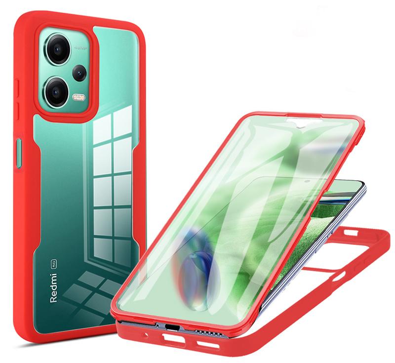 Shockproof 360 Full Cover For Xiaomi Poco X5 Pro 5G Clear PC With Screen Protection Case For Poko Little X5 X 5 Pro X5pro Funda
