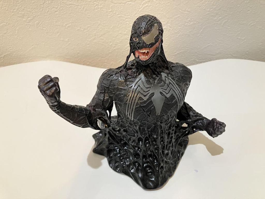 [USED] Spider-Man 3 Venom Mini Bust Figure, Limited Edition of 200, Excellent Condition, No Box