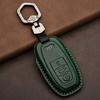 Leather Car Key Case Cover for  A4 A4L A5 Q5 Q7 TT 2016 2017 Key  2016 2017 20 18 Styling Accessories