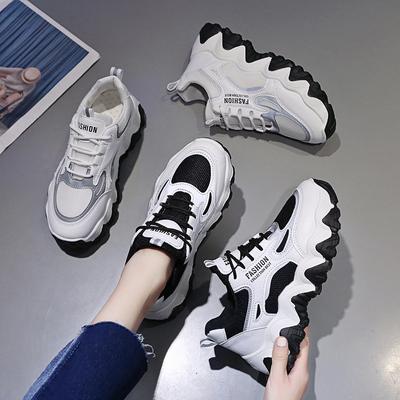 Dadschoenen Dames Ins Nieuwe Lente Schoenen Hoogte Verhogende Sportschoenen Student Ademend en Draagbaar Trendy Schoenen