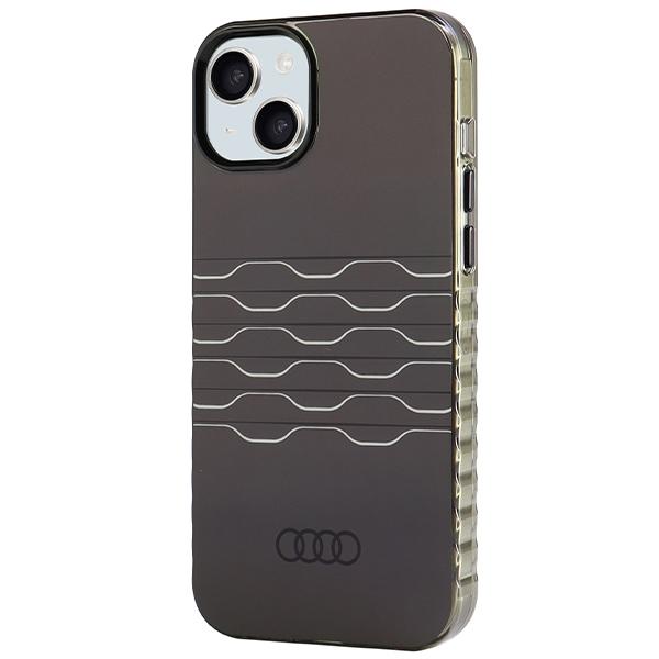 Audi Iml Magsafe Case Iphone 15 Plus / 14 Plus 6.7 Czarny/Black Hardcase Au-Imlmip15M-A6/D3-Bk