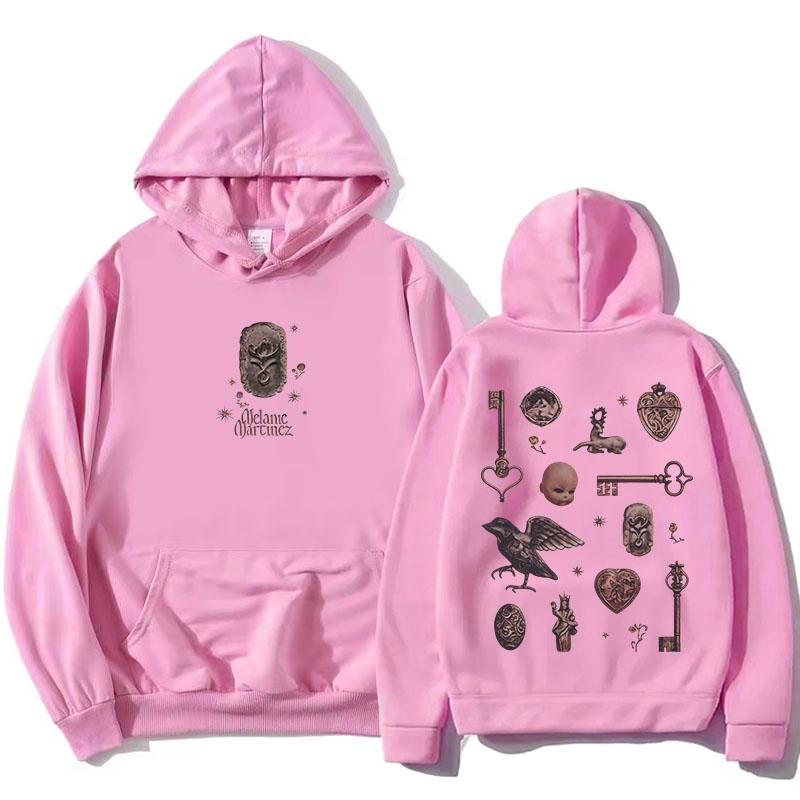 Melanie Martinez Mikiny s kapucí Grafický potisk alba Merch Mikiny s dlouhým rukávem Volné fleecové mikiny s kapucí Dámské oblečení