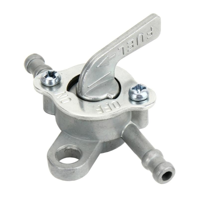 

Inline Gas Fuel Petcock Shut Switch 6mm Motorcycle Inline Fuel Tanks Tap Valves On Offs Switch Universal for ATV 1