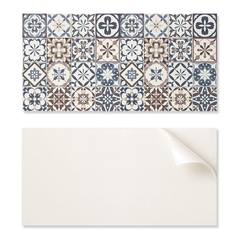 Self-Adhesive Vinyl Panel Perfect for Modern Interiors 120x60 cm Decorative Tile Patterns