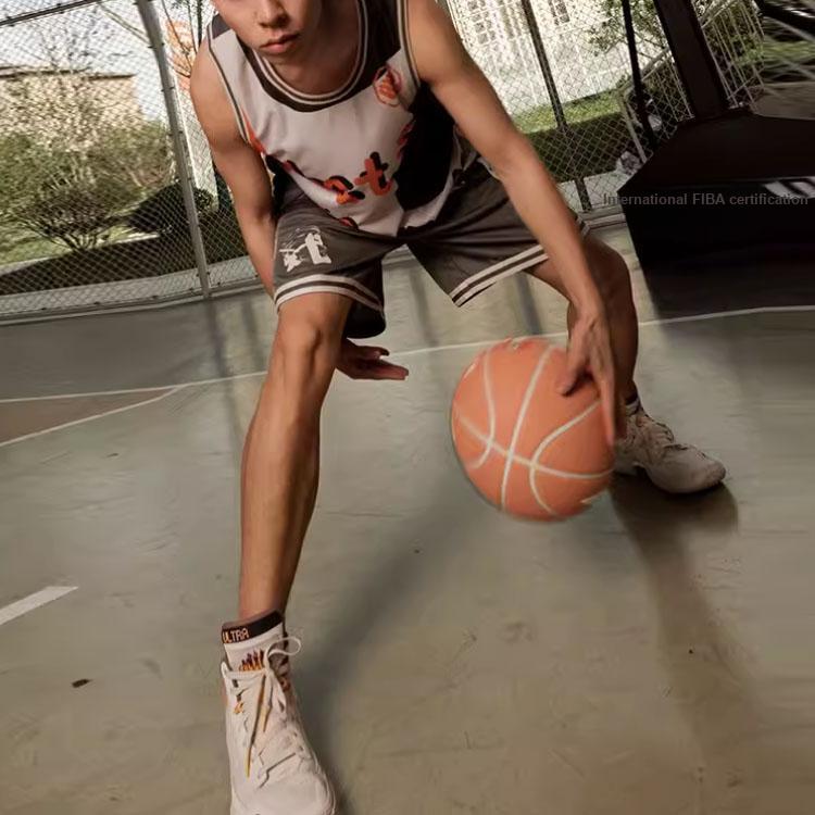 Li Ning Bad Five Seven City Collaboration Chang An Youth Color Block Letter Print Quick Dry Loose Basketball Jersey Men Jersey AAYT723-3