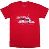 Men's Tom Petty & The Heartbreakers Long After Dark T-shirt Medium Red