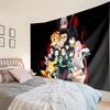 Demon Anime Group Tapestry, Unique Design Tapestry, Wall Decor for Bedroom,Livingroom, Playroom,Heartwarming Fan Holiday Gifts