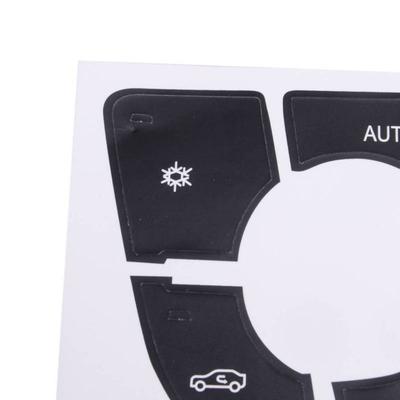 Klimaanlage A/C Knopf Reparatur Aufkleber Decal Set Passend für Opel Astra J Vauxhall Holden