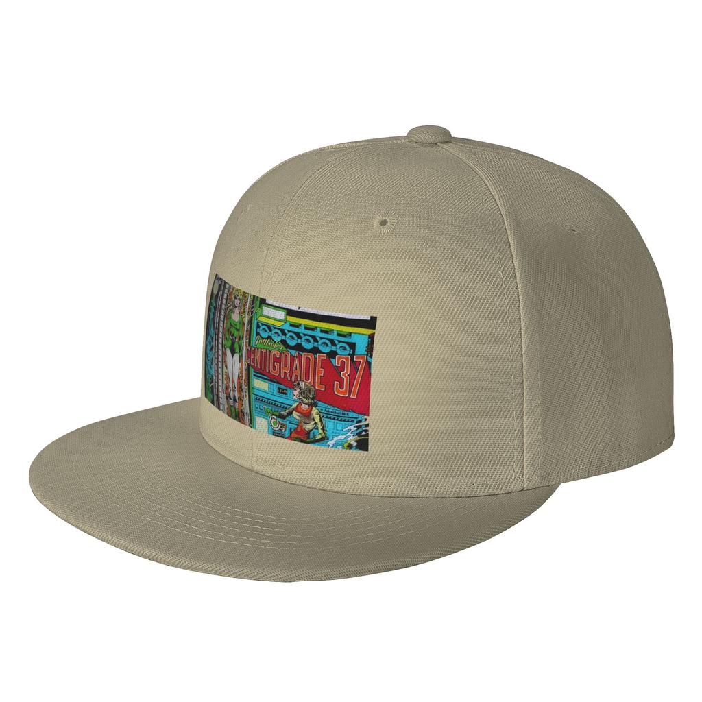 Fashion Centigrade s Pinball Art Flat Brim Sun Hat American Retro Hats For Unisex