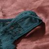 Women's Thongs Sexy Perspective Lace Flower Pattern Hollow Out Low-Waist Butterfly Knot Breathable Intimates Super Comfortable