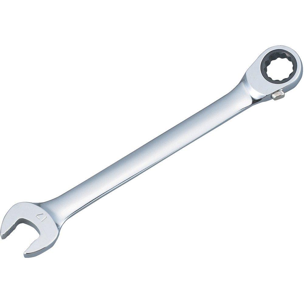 TRUSCO Gear Wrench Combination 14 x 14 190 Type, Dimensions cm, Length mm, TGR-C14