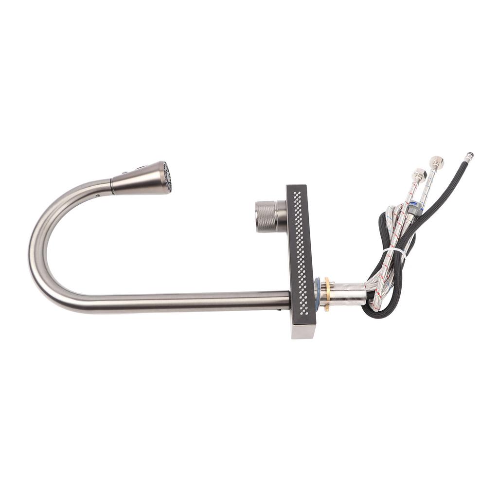 Wasserfall Wasserhahn Edelstahl Pull Out Typ Multi Outlets Küche Wasserhahn G1/2 Schnittstelle