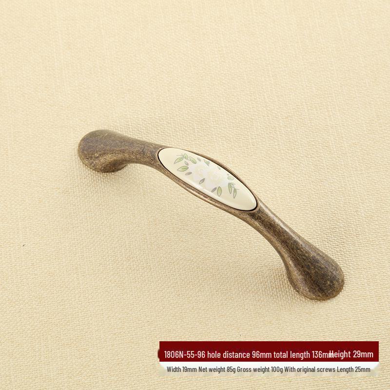 

Ручка из цинкового сплава в европейском стиле для шкафов и дверей гардероба под старину