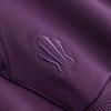 Anta Unisex Trend Embroidered Hooded Knit Sweatshirt Purple 172541703N-4