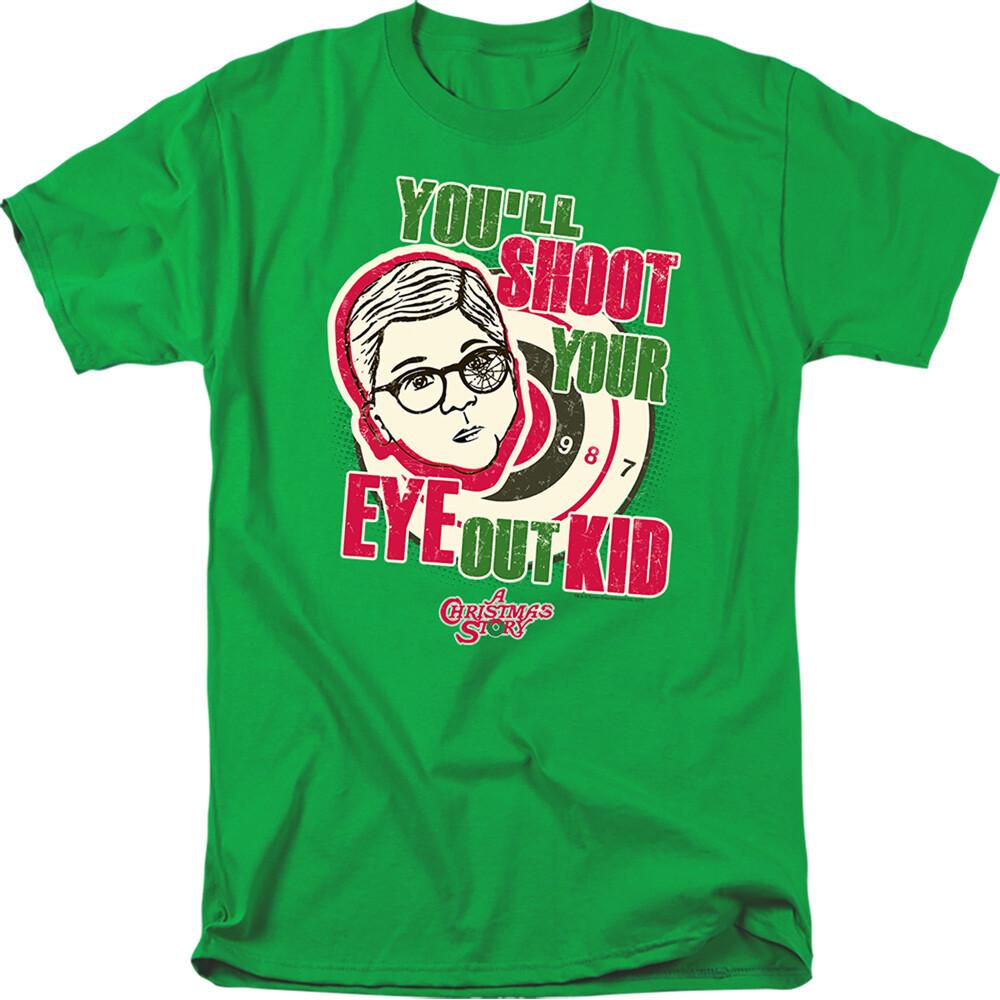 A Christmas Story   You ll Shoot Your Eye Out  T-Shirt - through 4X Unisex T-Shirt M