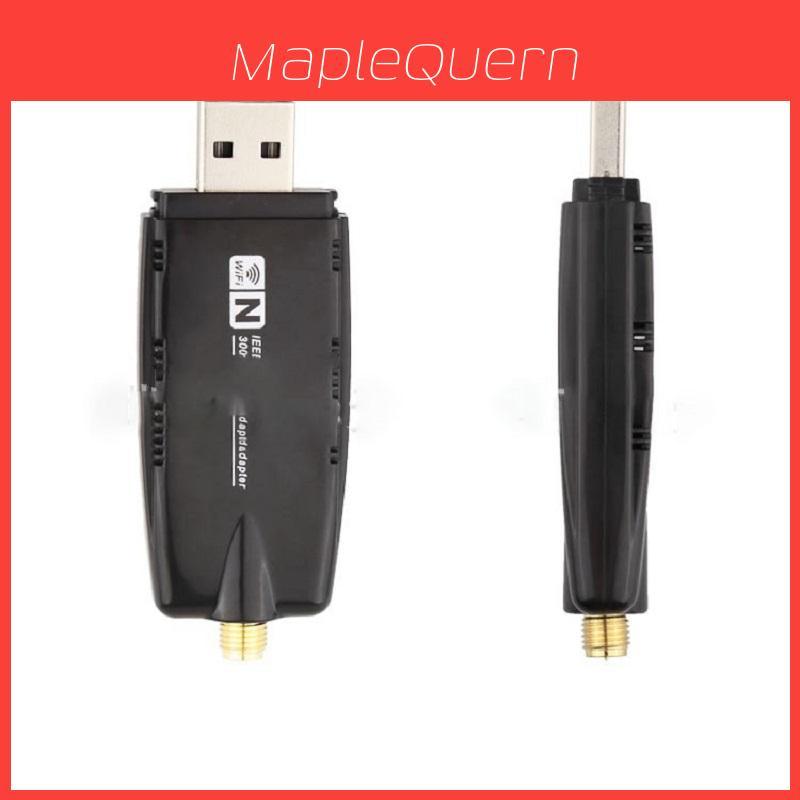 Highspeed 300mbps Wireless Usb Wifi Adapter Dongle With External Antenna For Stable Connectivity
