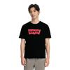 Levis Printed Letter Crew Neck T-Shirt Men Tops Black A4391-0001