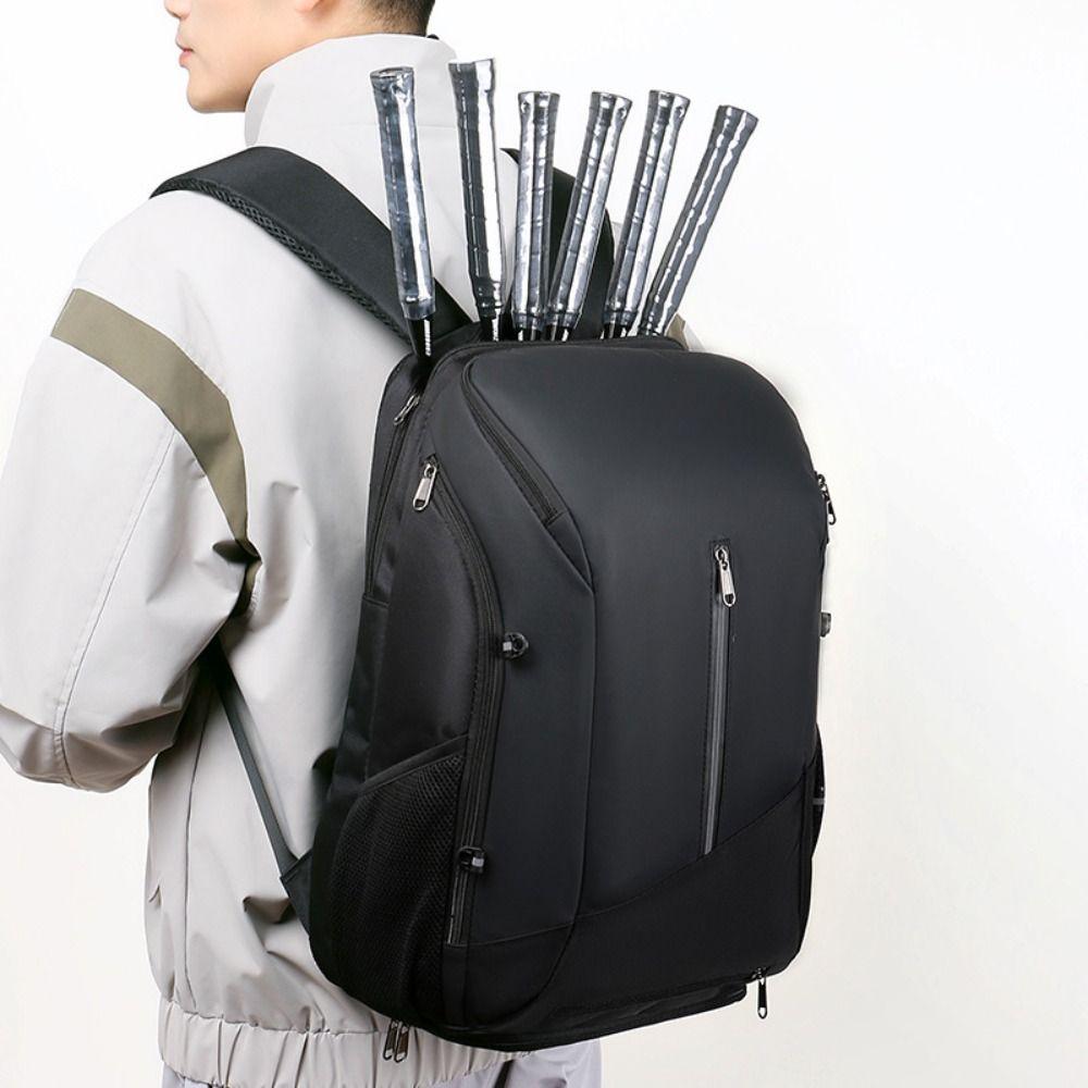 Waterproof Baseball Badminton Bag Large Capacity Sports Backpack  Home Fitness