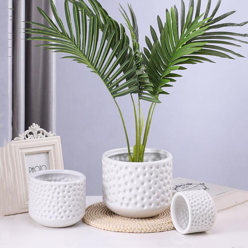 Zlatý keramický květináč Sukulentní květináč Květináč Váza Terárium Květináče Balkonové dekorace Plantas Accesorios Domácí dekorace