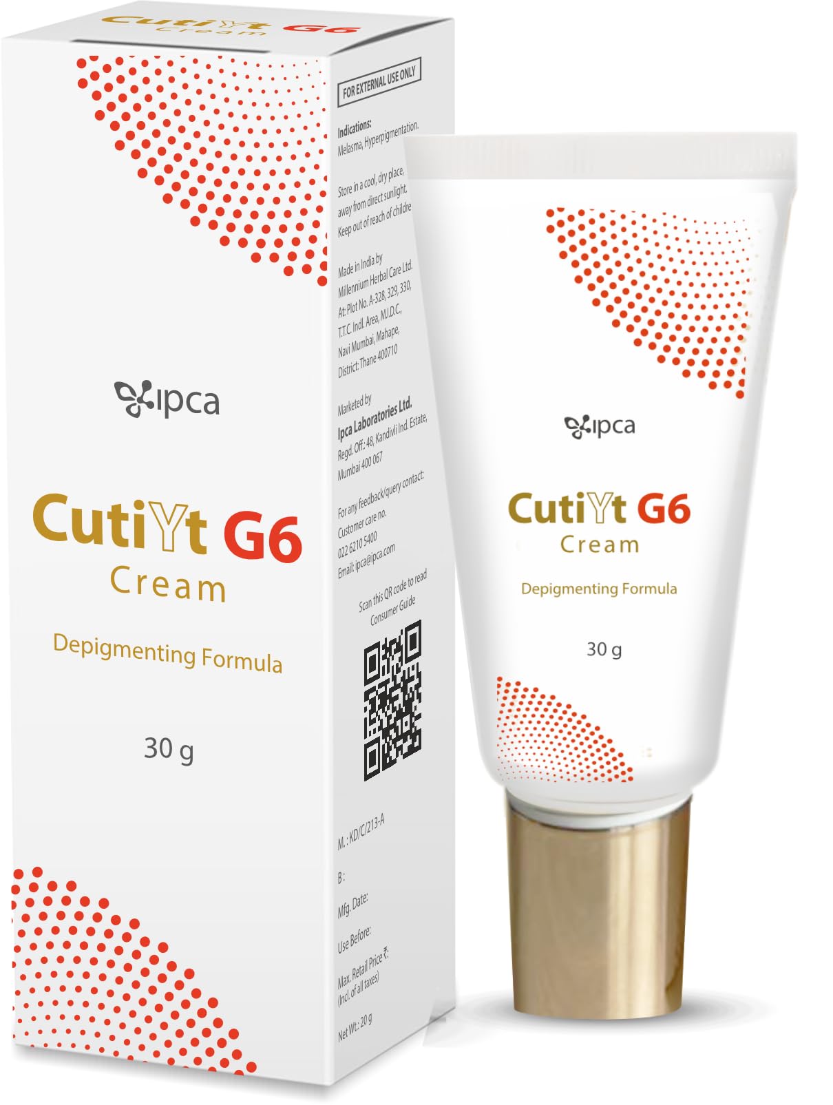 Ipca CUTIYT G6 Cream - 30G