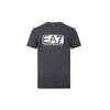 EA7 Box Round Neck Short Sleeve T-Shirt Men Tops Asphalt 3GPT81-PJM9Z-1993