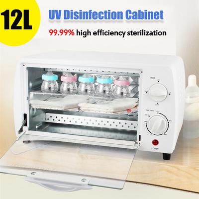 12L Ultraviolet Sterilization Machine Disinfection Cabinet Sterilizer Timer Salon Esterilizador Nail Beauty