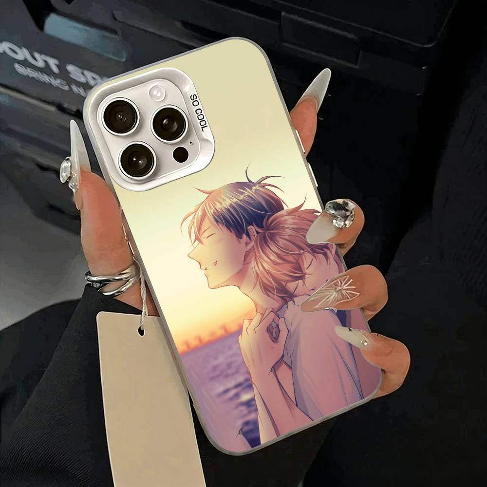 BL- Anime Ritsuka- Mafuyu Sato -Given Phone Case For IPhone 17 Air 16 15 14 13 12 11 Pro Max White Sliver Hard Cover