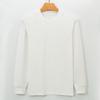 Men Thick Solid Long Sleeve Crew Neck Casual Bottoming T Shirt