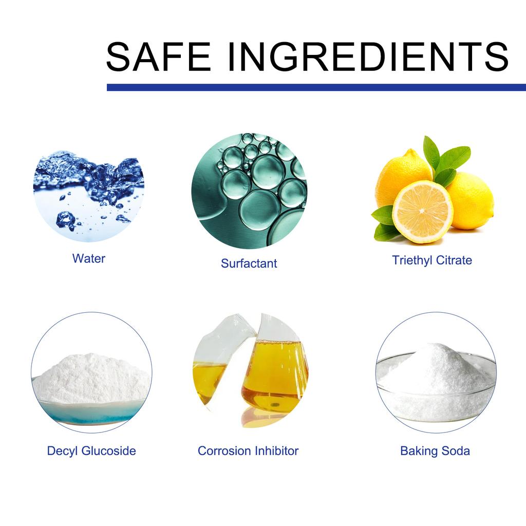 Čistič koupelny Nerezový dřez Dekontaminace Sprchový kout Vana Sklo Odstraňovač vodního kamene