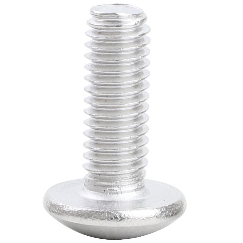 201 Stainless Steel Large Flat Head Hex Socket Screw - Mushroom Head Bolt M4/M5/M6