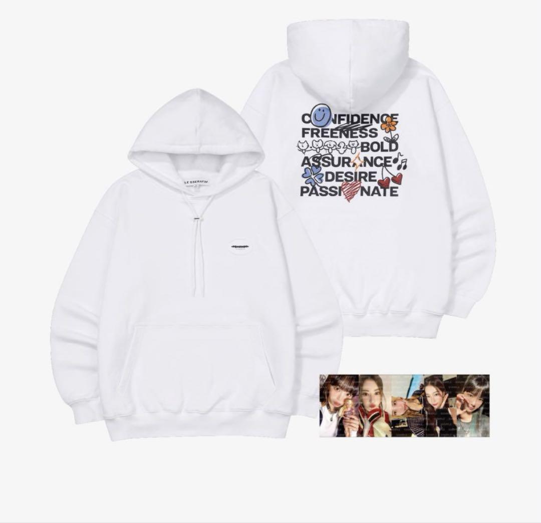 

[USED] LE SSERAFIM FEARNOT Hoodie Parka Sweatshirt