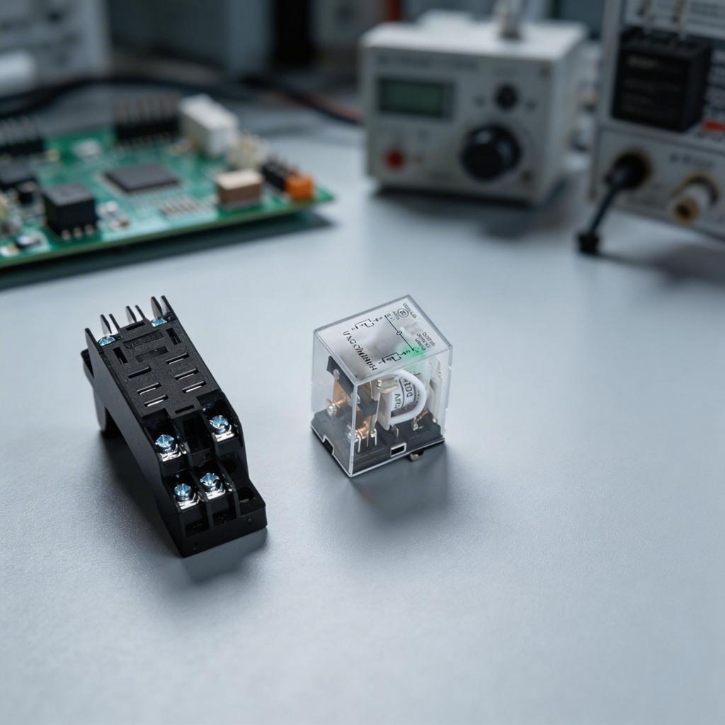 35mm DIN Rail Mount DIN Rail Relay DPDT Power Relay