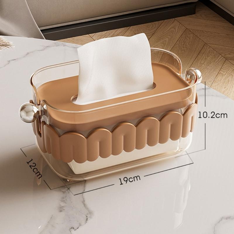 Versatile Tissue Storage Box Covers with Elegant Designs Home Accessory for Household Decoration Office and Car Storage