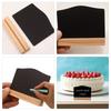 10Pcs/Set DIY Mini Double-Sided Blackboards Reusable Erasable Writing Plate  Coffee House
