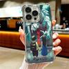Anime Yuta Okkotsu JUJUSU Soft Phone Case For iPhone 15 16 17 Air 14 Pro Max 16E Plus 13 12 Mini Plating Anti-Fall Fundas