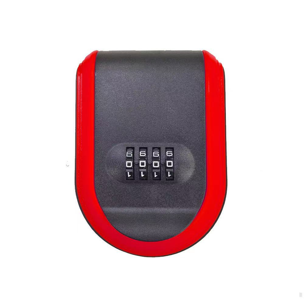 4 Digit Combination Magnetic Key Box - Strong Magnet Hider Under Car, Waterproof Outdoor Lock Box, Hide Key with Signal