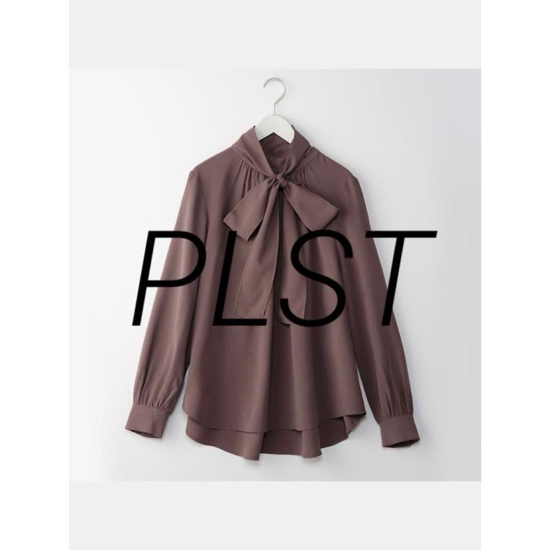 [New with tag] PLST Viera bowtie blouse (long sleeve) S size
