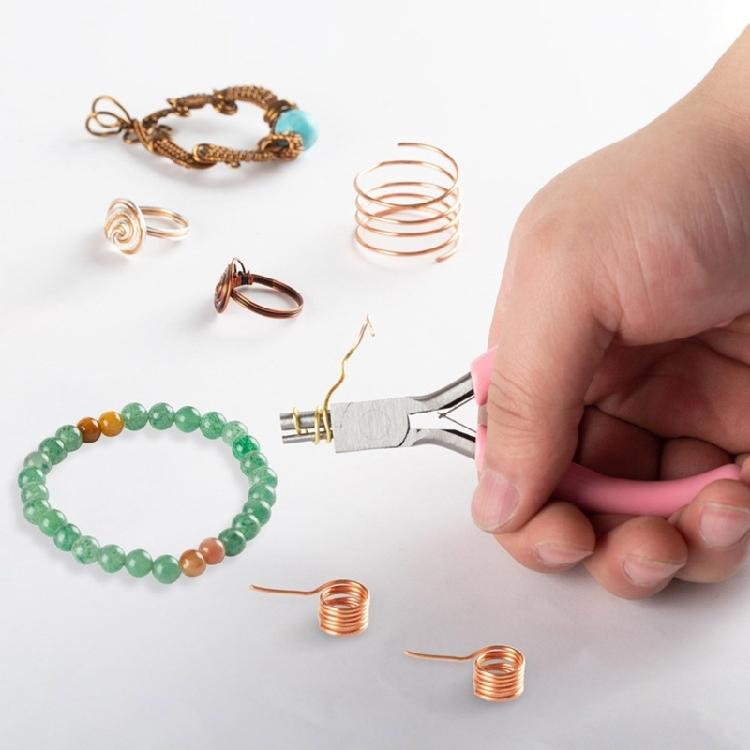 Comfortable Handle Pliers Multifunctional Pliers Wire Wrapping Tool Metal Wires Bending Pliers Jewelry Making Supplies