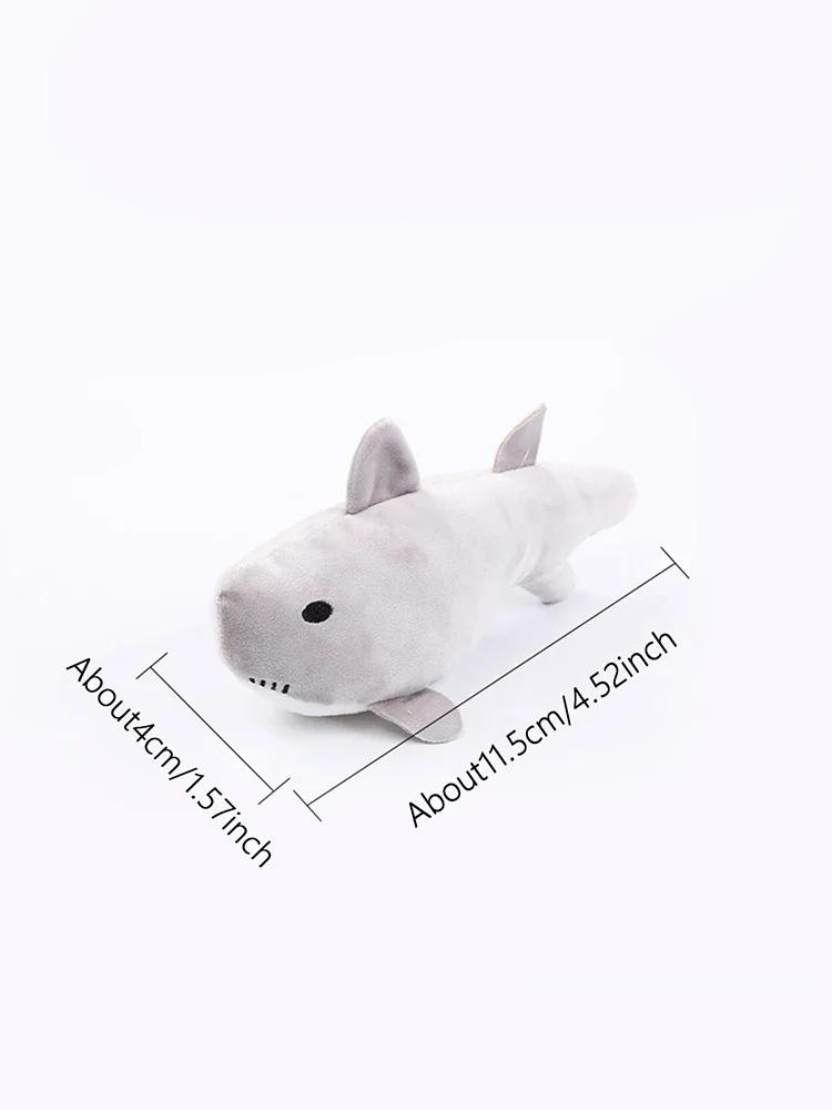 Cat Toys Ocean Catnip Funny Cat Dogs Plush Toys Bite Resistant Teething Pet Supplies