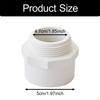 47mm Hose Fitting Male Thread PVC Adapter Connector for Plumbing Connections, Irrigation