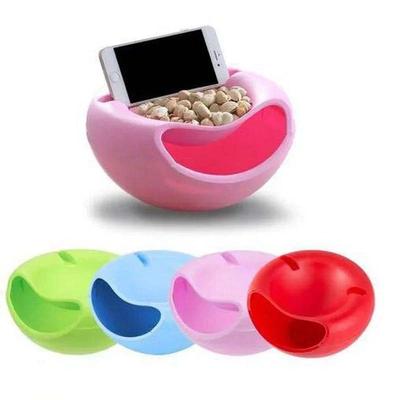Convenience Household Supplies Lazy Fruit Tray Detachable Double-layer Candy Fruit Tray Desktop Trash Box Spicy Sunflower Seed
